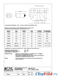 Datasheet 18626232 manufacturer CML