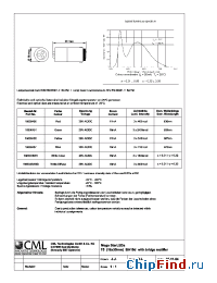 Datasheet 18630452 manufacturer CML