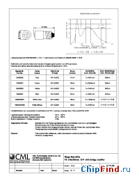 Datasheet 18636350 manufacturer CML