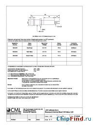 Datasheet 1903X356 manufacturer CML