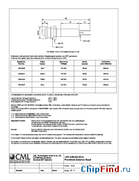 Datasheet 1906X353 manufacturer CML
