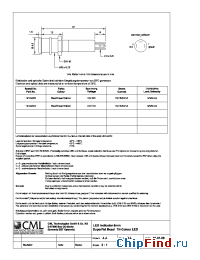Datasheet 1910XX54 manufacturer CML