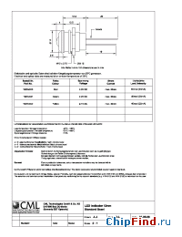 Datasheet 192DX000 manufacturer CML