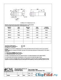 Datasheet 1936X130 manufacturer CML