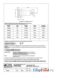 Datasheet 1938X350M manufacturer CML