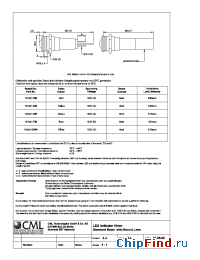Datasheet 1940X132M manufacturer CML