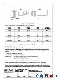 Datasheet 1941X135M manufacturer CML