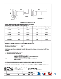 Datasheet 1941X232M manufacturer CML