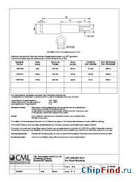 Datasheet 19591352 manufacturer CML