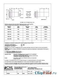 Datasheet 195EX130M manufacturer CML