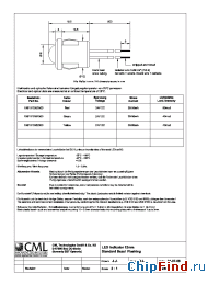 Datasheet 1981010352500 manufacturer CML