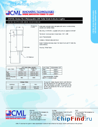 Datasheet 2191QL5-24V manufacturer CML