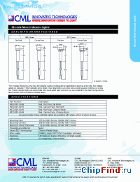 Datasheet 6073-001-534R manufacturer CML