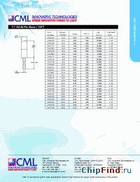 Datasheet CM2341 manufacturer CML