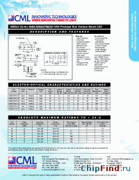 Datasheet CMDA5BY7D1S manufacturer CML