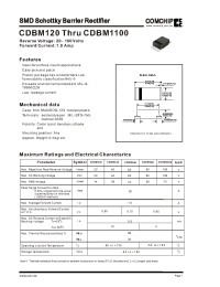 Datasheet CDBM1100 производства Comchip