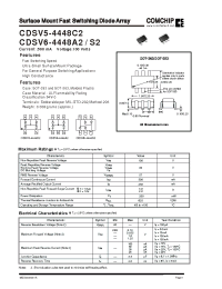 Datasheet CDSV6-4448A2 производства Comchip