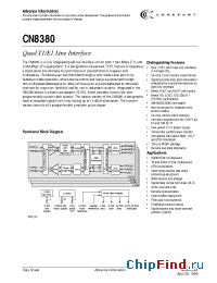Datasheet CN8380EPF производства Conexant