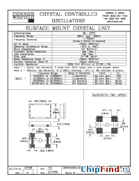 Datasheet XL-1CE производства Connor-Winfield