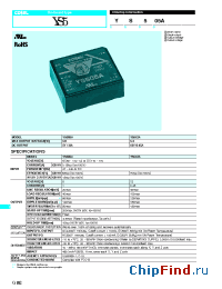 Datasheet CBS50481R8 производства COSEL