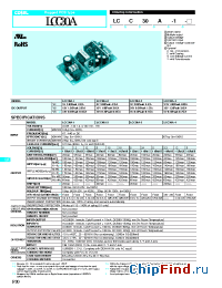 Datasheet LDA50F-15 производства COSEL