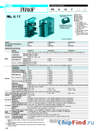 Datasheet LEA150F-24 производства COSEL