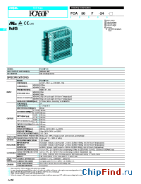 Datasheet LEA150F-24-H производства COSEL