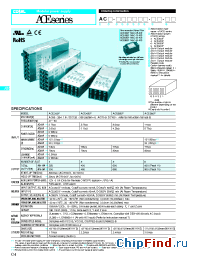 Datasheet MMC100A-1 производства COSEL