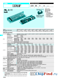 Datasheet P150E-30 manufacturer COSEL