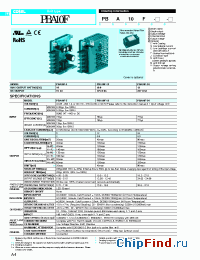 Datasheet PAA150F-15 производства COSEL