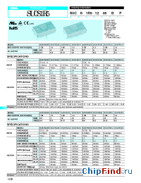Datasheet SUW61215 manufacturer COSEL