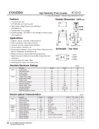 Datasheet K1010B manufacturer COSMO