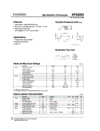 Datasheet KPS2802 производства COSMO