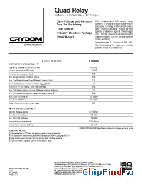 Datasheet TD2420Q производства Crydom
