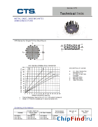 Datasheet HP3-000-U производства CTS