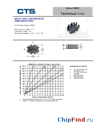 Datasheet LB66B1-67U производства CTS
