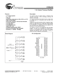 Datasheet CY2DL818ZI производства Cypress