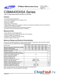 Datasheet CSMA4004XSA производства Cystech
