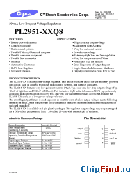 Datasheet PL2951-3.0 manufacturer Cystech