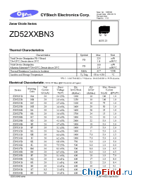 Datasheet ZD5226B производства Cystech