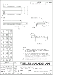 Datasheet 56-G4009-032 производства Dallas