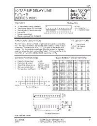 Datasheet 1507-20C manufacturer Data Delay