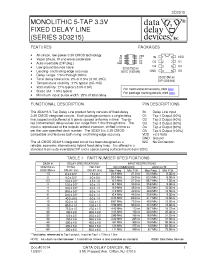 Datasheet 3D3215M-2.5 производства Data Delay