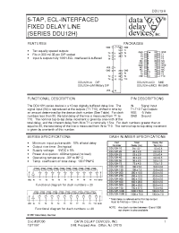 Datasheet DDU12H-100 производства Data Delay
