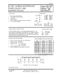 Datasheet DDU4C-5050A2 производства Data Delay