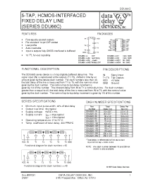 Datasheet DDU66C-125 производства Data Delay