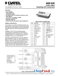 Datasheet ADS-935MC производства Datel