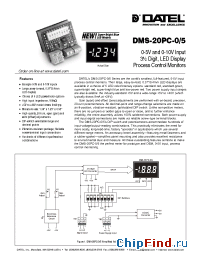 Datasheet DMS-20PC-0/5-5RH производства Datel