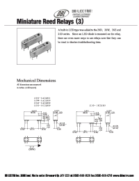 Datasheet 20W-1A22E1 manufacturer DB Lectro