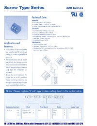 Datasheet 320-022-1602-0010 manufacturer DB Lectro